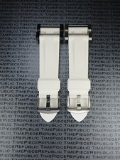 New Suunto Core PU Rubber Strap Soft Diver Watch Band Lugs Adapter Set White