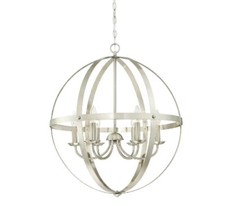 Westinghouse Stella Mira 6-Light Brushed Nickel Chandelier