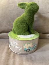 Member's Mark Premium Wired Edge Ribbon 2.5" Wide x 50 Yards Hello Spring Easter