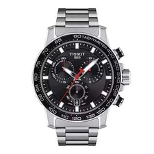 TISSOT Supersport Chrono T125.617.11.051.00 Quartz Black Dial Men's Watch 45.5mm