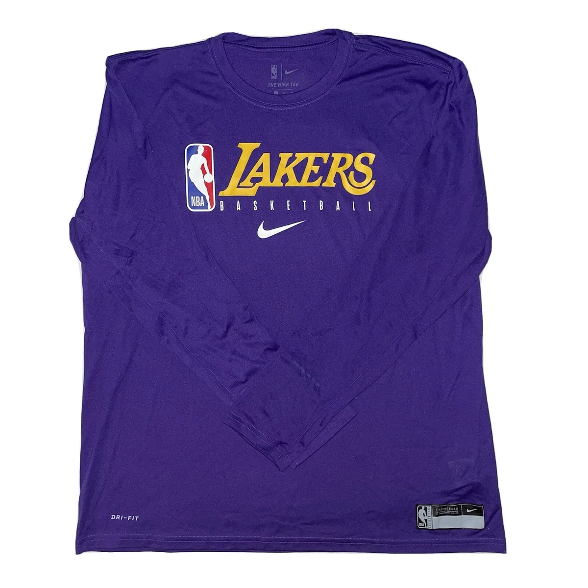 lakers dri fit shirt