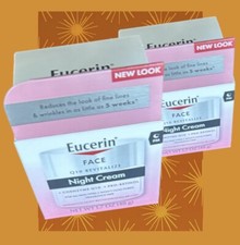 Eucerin Face Q10 Revitalize Night Cream For All Skin Types Fragrance-Free 1.7oz.
