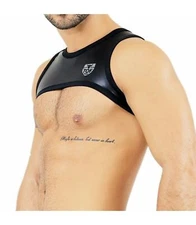 TOF PARIS Harness DERI Original Elegant Classy H-Shape Black 4