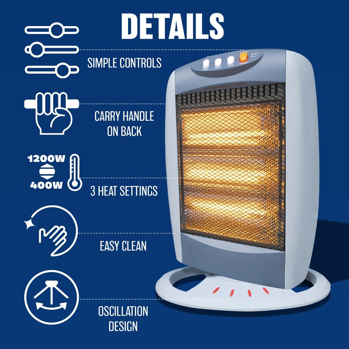 Halogen Heater Patio Heater Home Bargains Halogen Heater Home