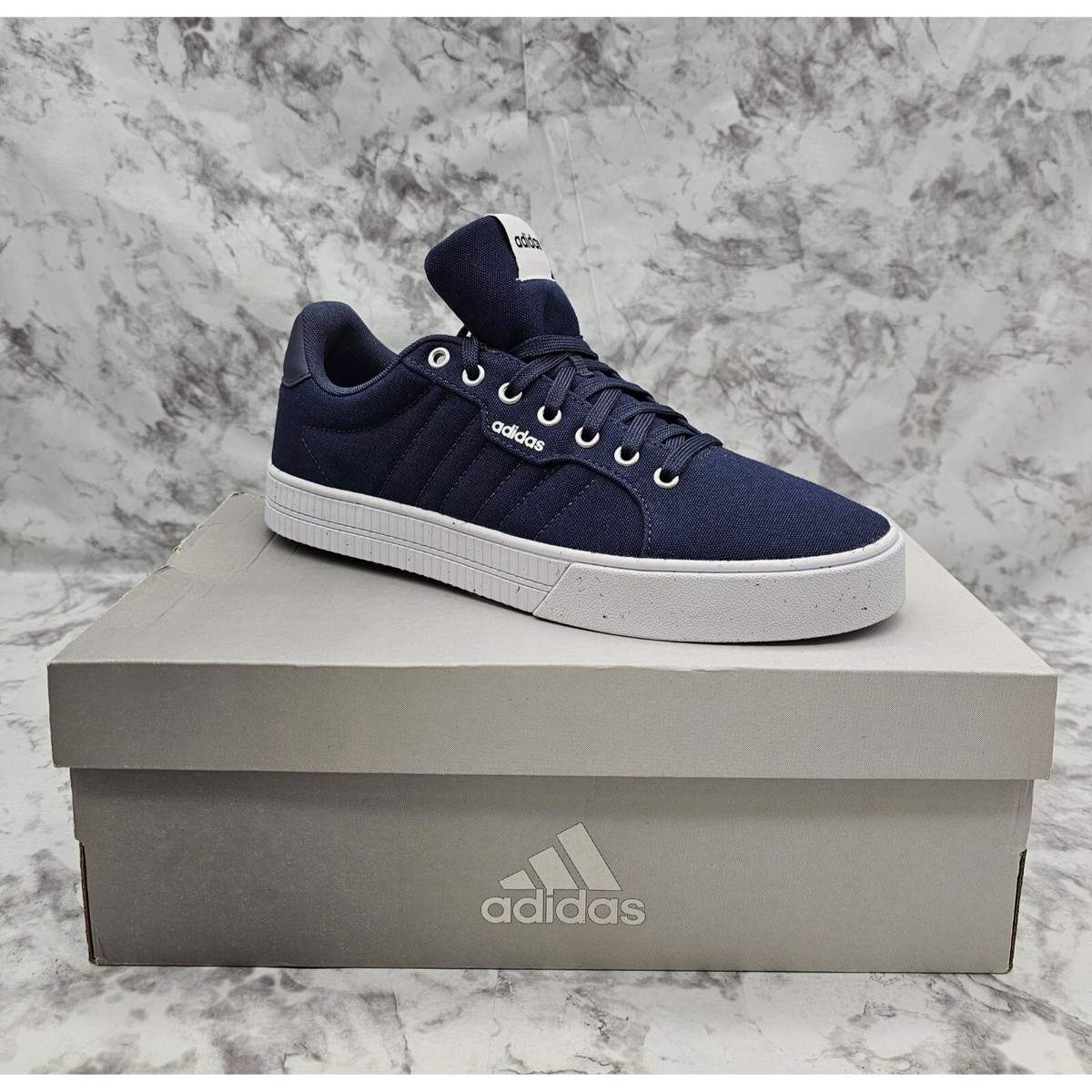 Adidas Daily ECO Blue Men's Skateboarding Shoes Size UK