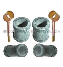 PORSCHE 968 INNER + OUTER Sway Stabilizer Bar Bushing + Link Links LH + RH SET 6