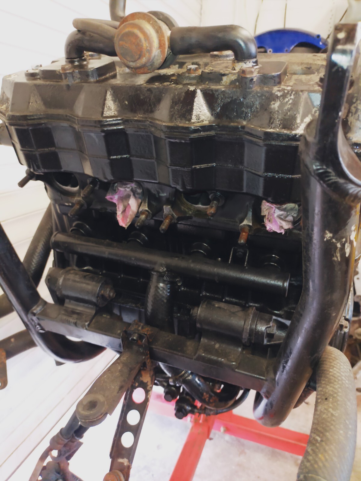 Kawasaki ZZR1100 D Engine Motor 49k miles Kawasaki 19932001 🐷 eBay