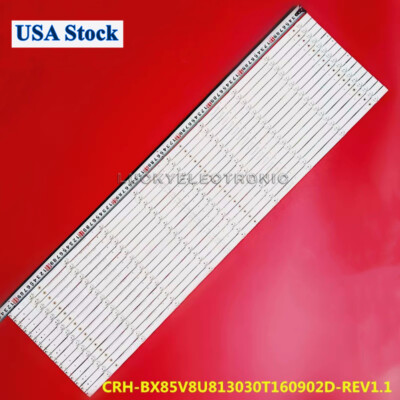 Full set LED Backlight Strip For Hisense 85H6570G 85H6510G SVH850A07 HD850V8U81