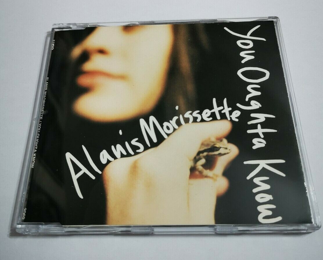 ALANIS MORISSETTE You oughta know VERY RARE SPAIN PROMO CD