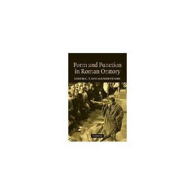 Form Function Roman Oratory Hardcover Cambridge University Press 9780521768955