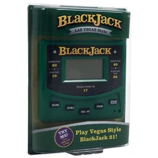Trademark Global Reczone Electronic Handheld Las Vegas Style Blackjack Game