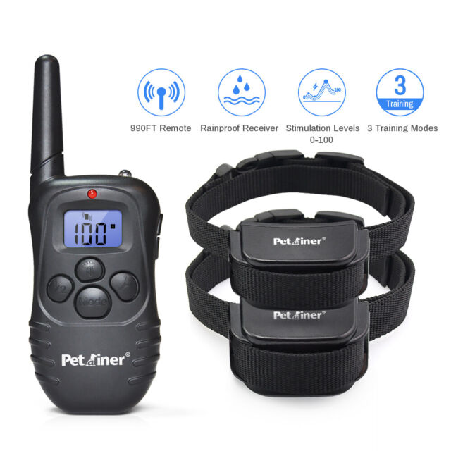 petainer rechargeable and waterproof training collar
