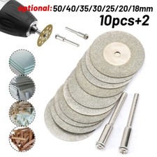 Lot de 10 disques de scie diamant de qualité supérieure pour bois plastique et