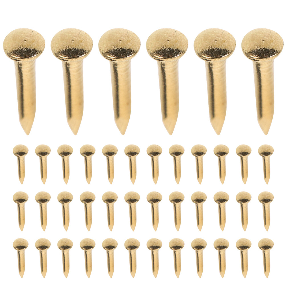 200 Pcs Decorative Nails Tree Stump Galvanized Kit Art Hardware