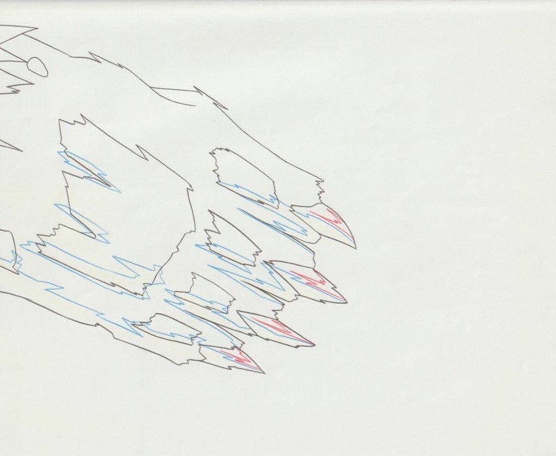 The Twelve Kingdoms Juuni Kokki Genga Douga Original Sketches Pierrot - Youma