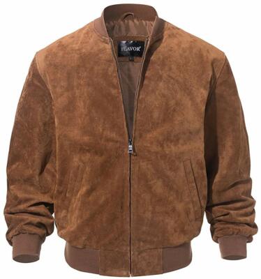 suede baseball jacket mens