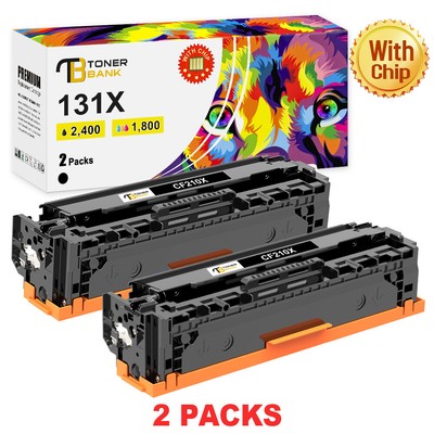 2P CF210A 131A 131X CF210X Toner Black for HP LaserJet Pro 200 MFP M276nw M251nw