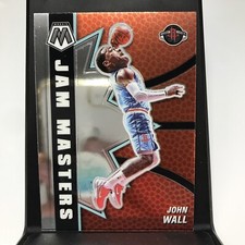 John Wall Jam Masters Insert - 2020-21 Panini Mosaic Basketball - No. 3 Rockets