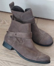 Clarks Boots Suede Ankle Light Brown Collection Uk 4 D Eu 37