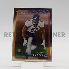 TOPPS Chrome Football NFL Cards 2024 - 258 Denver Jonah Elliss RC Rookie