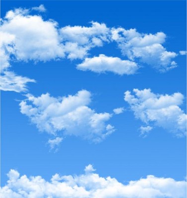 3d White Clouds Ceiling Wallpaper Murals Wall Print Decal Deco Aj Wallpaper Gb Ebay