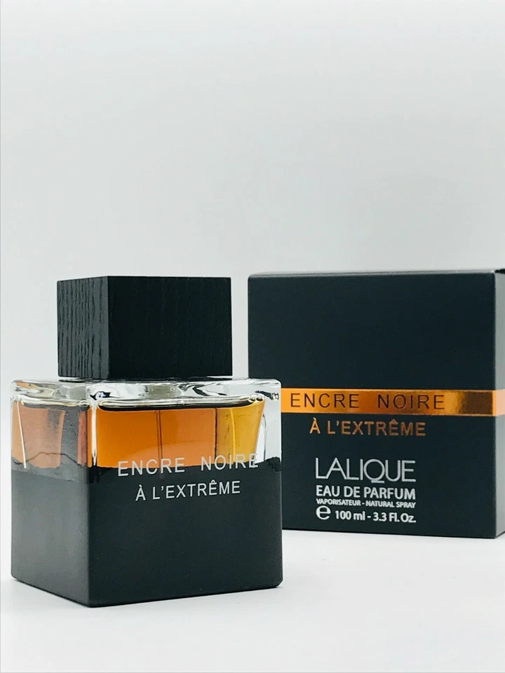 Lalique Encre Noire A L'Extreme Men Parfum Spray 3.3 OZ 100 ml Nuevo En Caja Foto 2 de 4