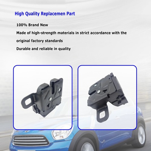  For Mini R60 Countryman R61 Paceman 2010-17 Trunk Lid Lock Latch 51249802312 - Picture 4 of 7