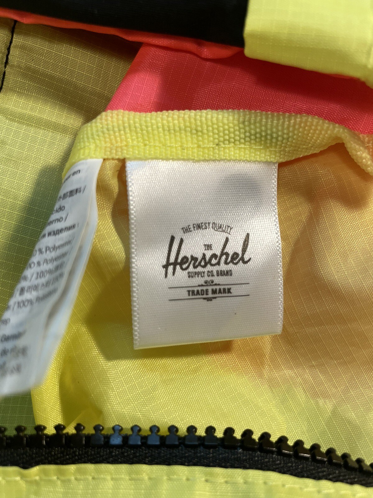 Herschel Supply Co. NEON  Packable Weekend Duffle Bag