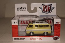 M2 MACHINES 1965 DODGE A-100 CAMPER VAN, YELLOW, WMTS14, 1:64, NIB
