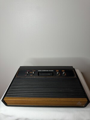 Atari CX2600A Video Computer System Console Lot 2 Joysticks 40+ Games