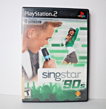 SingStar '90s (Sony PlayStation 2, 2008) with Manual