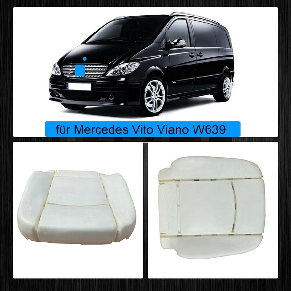 Sitzpolster Schaumstoff Schaumpolster FüR Mercedes Vito Viano W639 Ab 2003-2014-image