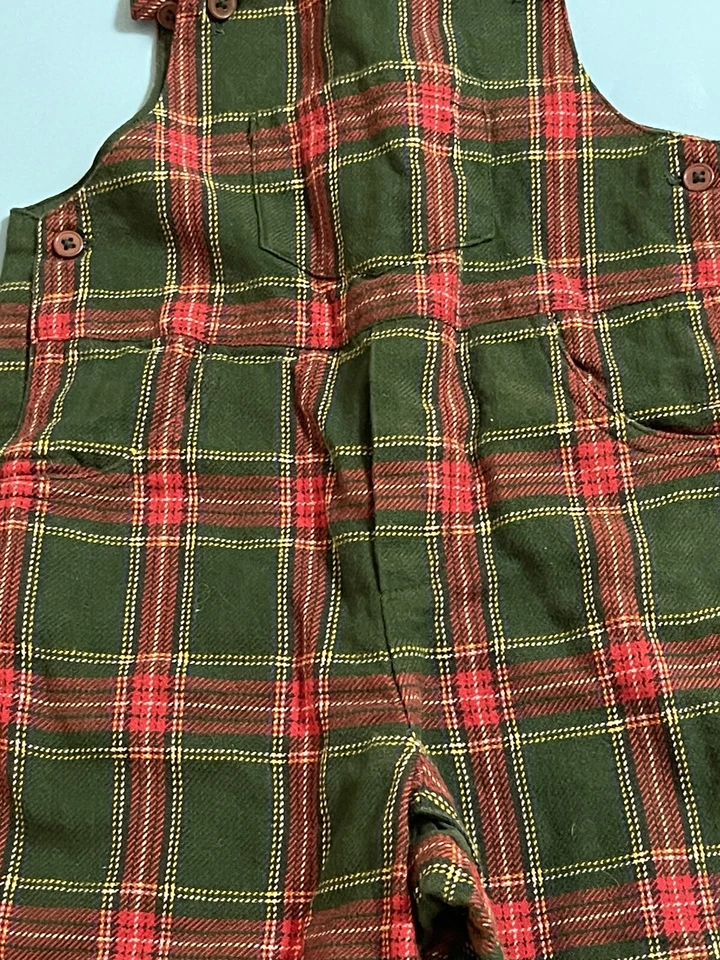 Mameluco bebé a cuadros Class Club talla 12 m Foto 3 de 4