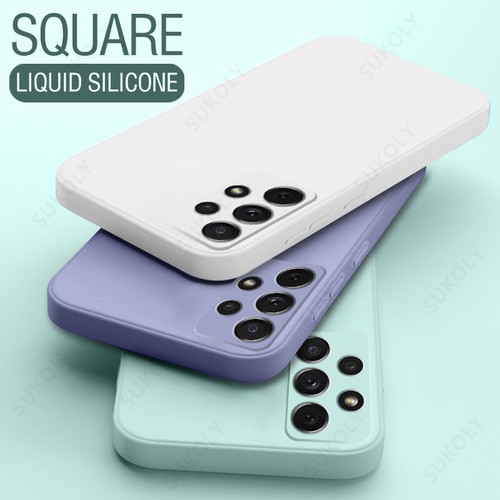 For Samsung S25 S21 S22 S23 S24 Ultra A54 A55 S20 FE Liquid Silicone Case Cover - Picture 7 of 22
