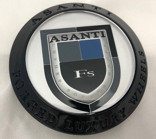 Asanti Black Wheel Center Cap (QTY 1) PN : C-100B ASANTI-FS-CAP - Picture 4 of 6