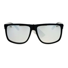 Kush Flat Top Plastic Rectangular Mirror Lens Gangster Sunglasses