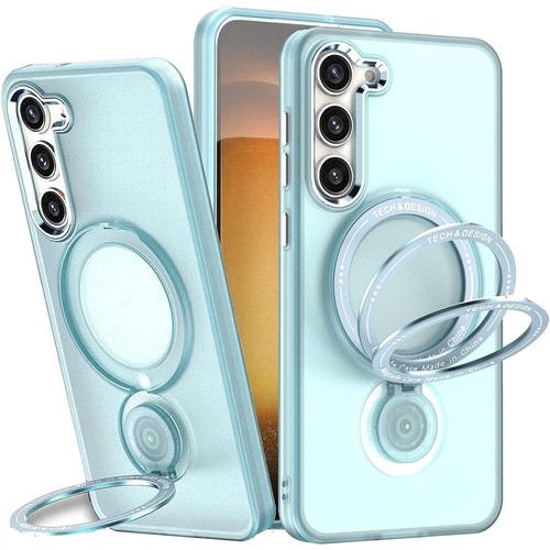Candy Series Hybrid Case with MagSafe Magnetic Ring for Samsung Galaxy S21 Plus - 第 1/8 張圖片