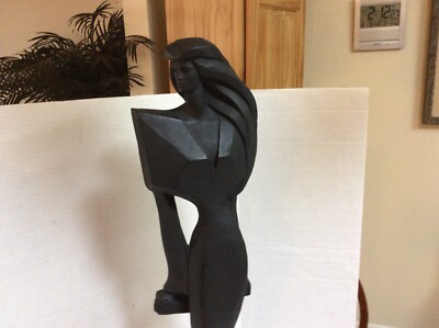 Vtg David Fisher 1988 Austin Prod Woman Model Statue Durastone