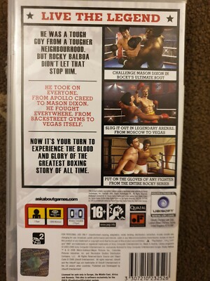 ROCKY BALBOA SONY PSP BOXING GAME | eBay