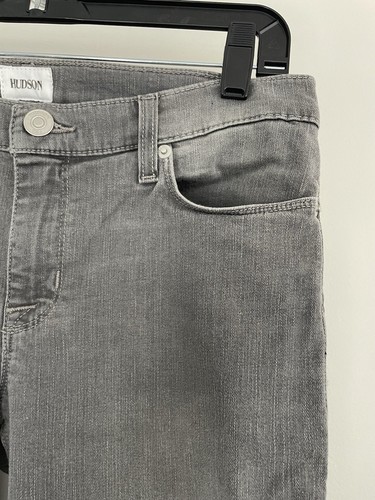 Jeans donna Hudson taglia 28 Krista super skinny grigio denim elasticizzato - Foto 6 di 16