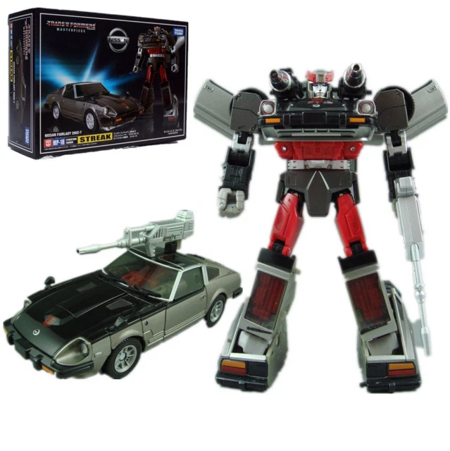 Figuras de acción Takara Smokescreen y accesorios