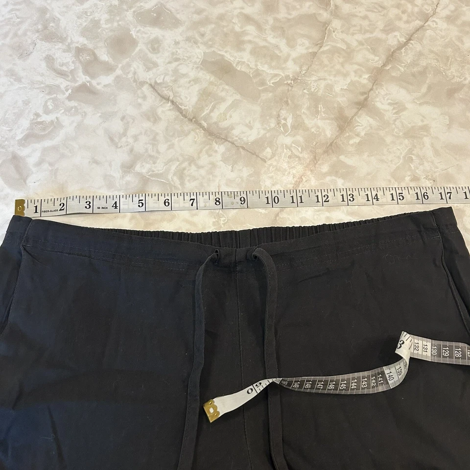 Exfoliantes médicos SB cintura elástica negra con bolsillos estilo 967 unisex talla XS Foto 3 de 4