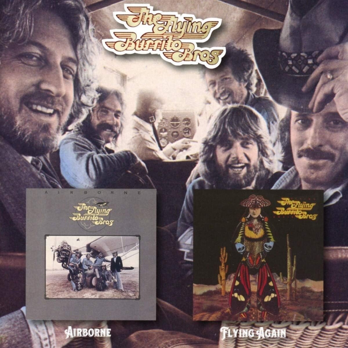 The Flying Burrito Brothers - Airborne/Flying Again (2018)  CD  NEW  SPEEDYPOST