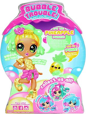 NEW Bubble Trouble Doll | Pineapple | Ballerina | Unicorn SCENTED