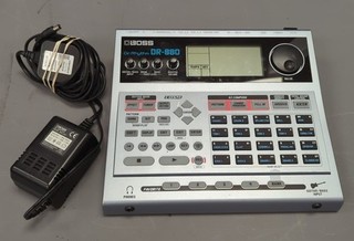 BOSS Dr. Rhythm DR 880 Digital Drum Machine 20 Pads COSM Guitar Bass Effects C98