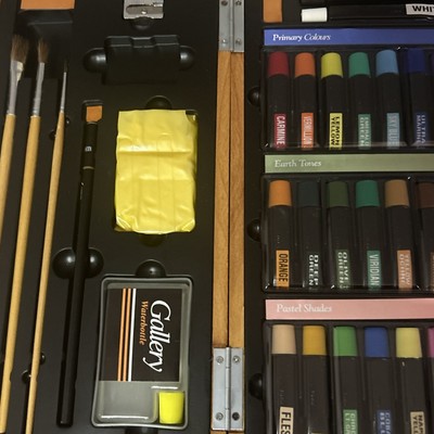 Mungyo Gallery Artists' Soft Pastel Squares Wood Box Set  - Assorted Colors
