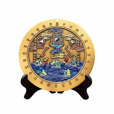 Shanhai Zhen Bagua Mirror Ancient Design Tai Chi Bagua Hanging Decor Solid Cast