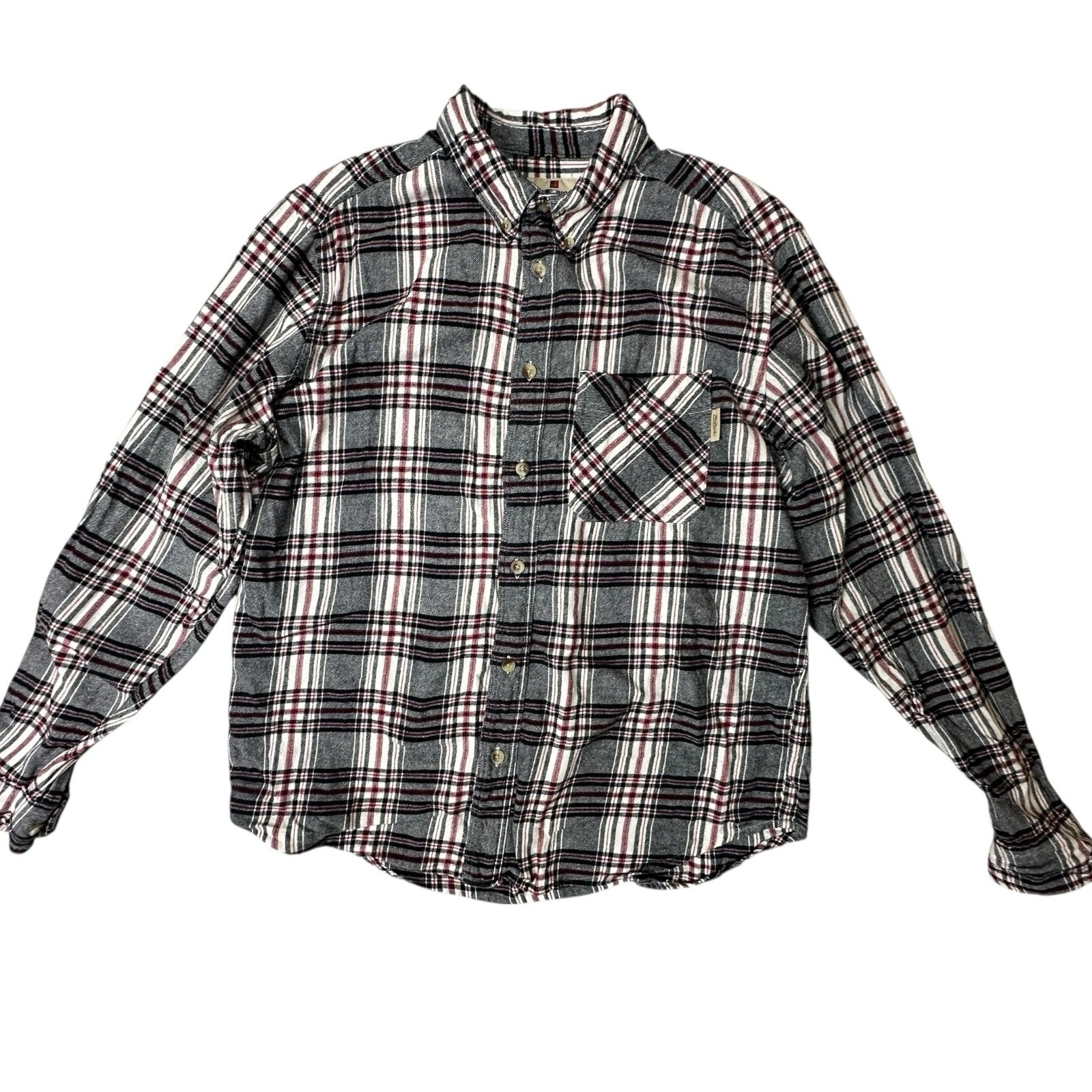 Woolrich Shirt Mens Large L flannel outdoor cabin 100% cotton granola plaid fall
Opens in a new wind