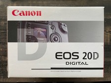 Canon EOS 20D Digital Camera W/ Charger  Battery  Accessories TESTED WORKING