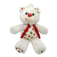 Kenner Yum Yums CHRISTMAS COOKIE BEAR Plush Hallmark Vintage 13 Stuffed White